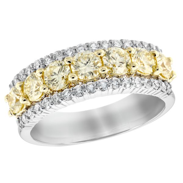 1.64Tw Yellow Diamond Ring J. Thomas Jewelers Rochester Hills, MI