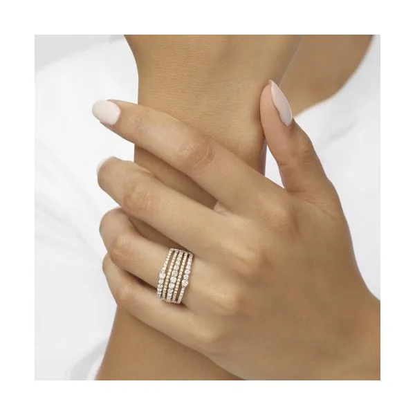 1.05Tw  White and Yellow Gold Ring Image 2 J. Thomas Jewelers Rochester Hills, MI