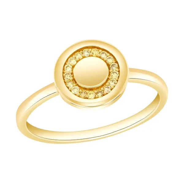Pave' Set Yellow Diamonds J. Thomas Jewelers Rochester Hills, MI