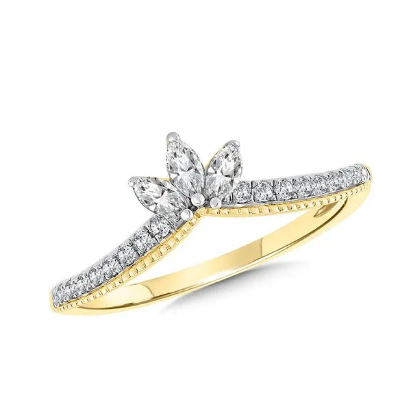 Diamond Chevron Band J. Thomas Jewelers Rochester Hills, MI