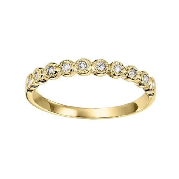 Yellow Gold Diamond Band J. Thomas Jewelers Rochester Hills, MI