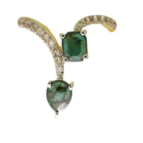 Fancy Blue Salt and Pepper Ring J. Thomas Jewelers Rochester Hills, MI