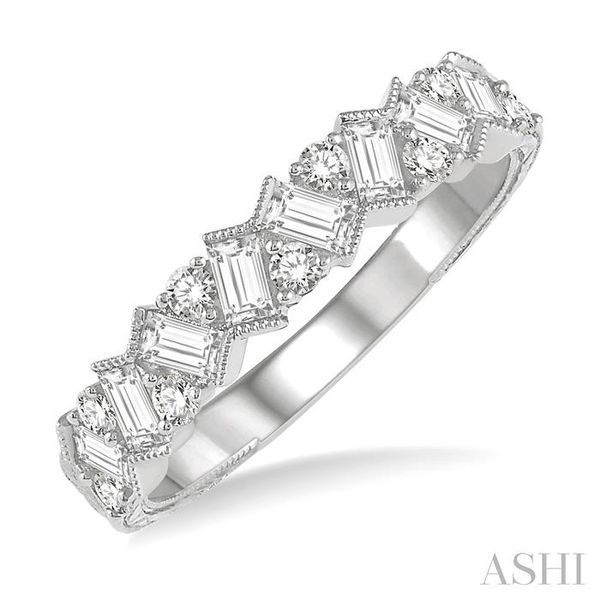 Baguette And Round Ring J. Thomas Jewelers Rochester Hills, MI