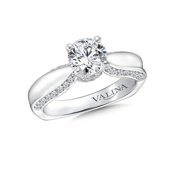 Valina Contemporary Diamond Engagement Ring J. Thomas Jewelers Rochester Hills, MI