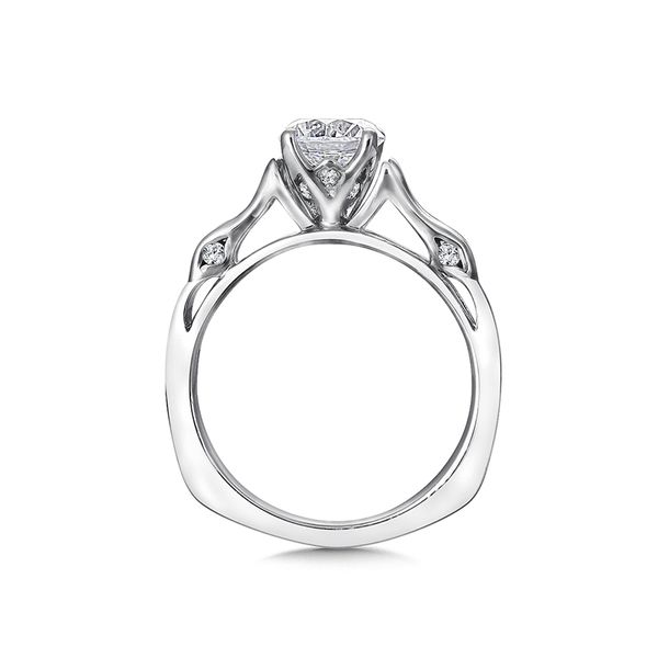 Valina Diamond Engagement Ring in 14K White Gold J. Thomas Jewelers Rochester Hills, MI