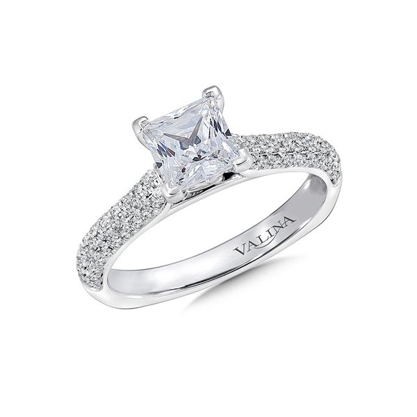 Valina Princess Diamond Engagement Ring J. Thomas Jewelers Rochester Hills, MI