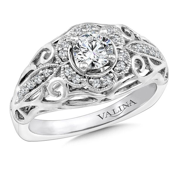 Valina Vintage Design Diamond Ring J. Thomas Jewelers Rochester Hills, MI