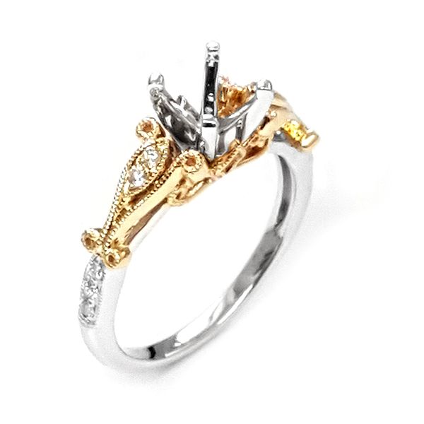 Vintage Design Milgrain Diamond Ring J. Thomas Jewelers Rochester Hills, MI