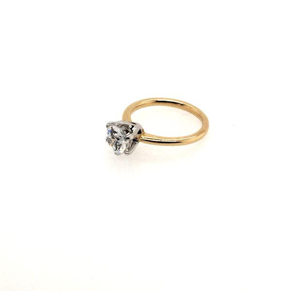 Classic Yelllow Gold Solitaire Image 3 J. Thomas Jewelers Rochester Hills, MI