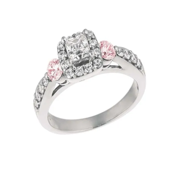 Pink Diamond  Engagement Ring J. Thomas Jewelers Rochester Hills, MI