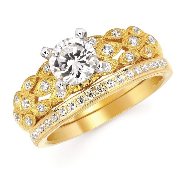 Milgrain Diamond Engagement Ring J. Thomas Jewelers Rochester Hills, MI