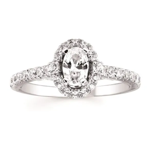 Forever Elegant Oval Diamond Ring J. Thomas Jewelers Rochester Hills, MI