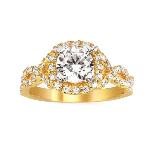 Halo Infinity Engagement Ring J. Thomas Jewelers Rochester Hills, MI