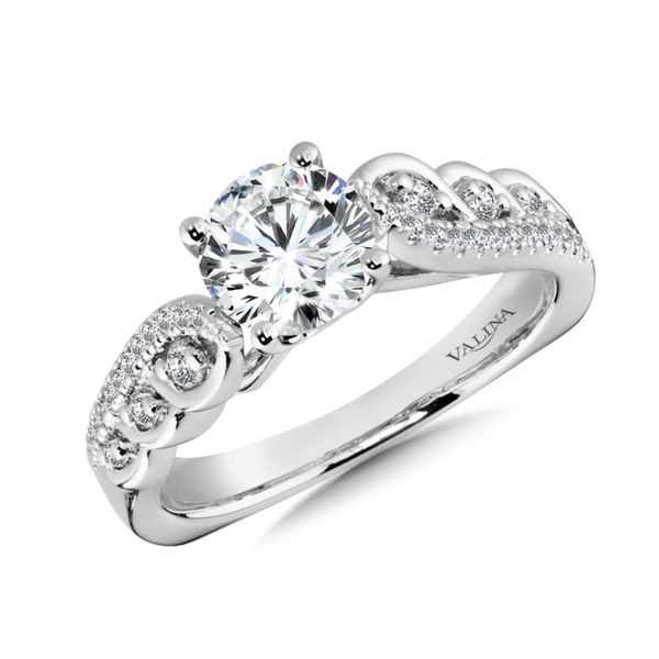 Brilliant Cathedral Diamond Ring J. Thomas Jewelers Rochester Hills, MI