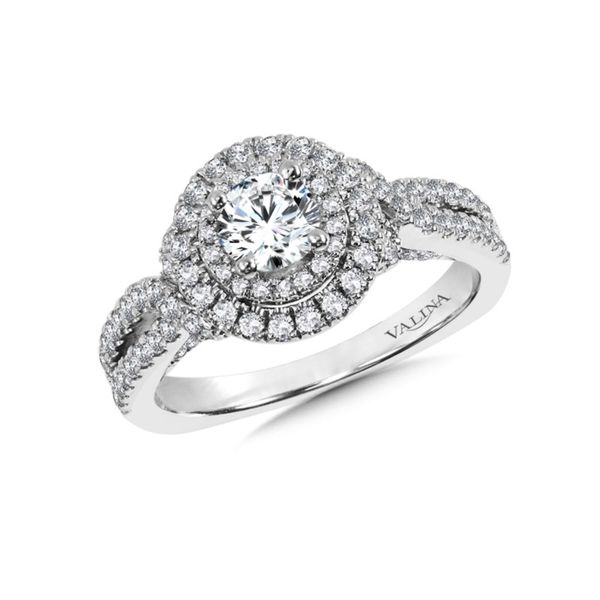 Double Halo Diamond Ring J. Thomas Jewelers Rochester Hills, MI