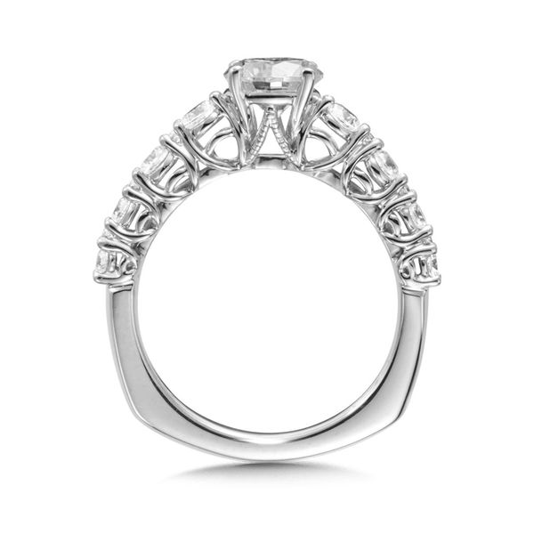Cathedral Diamond Engagement Ring Image 2 J. Thomas Jewelers Rochester Hills, MI