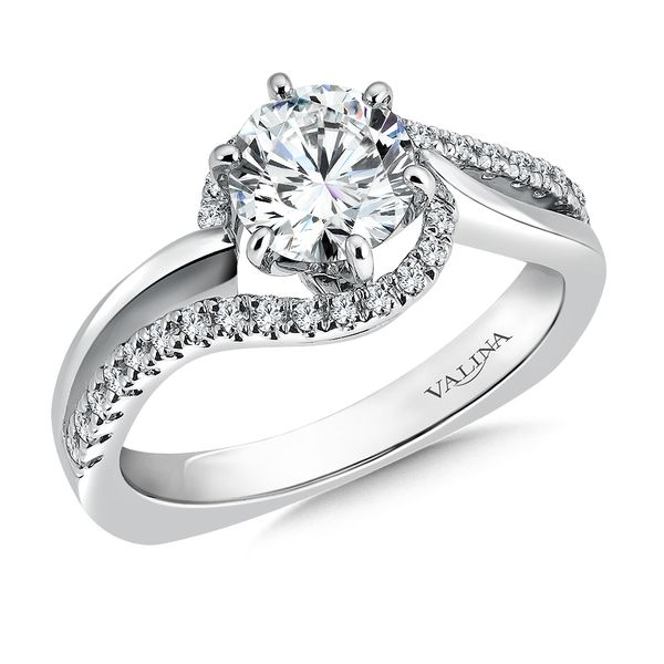 Delicate Diamond Engagement Ring J. Thomas Jewelers Rochester Hills, MI