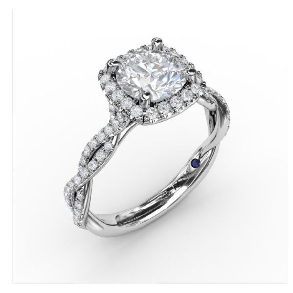 0.36Tw Infinity Diamond Engagement Ring J. Thomas Jewelers Rochester Hills, MI