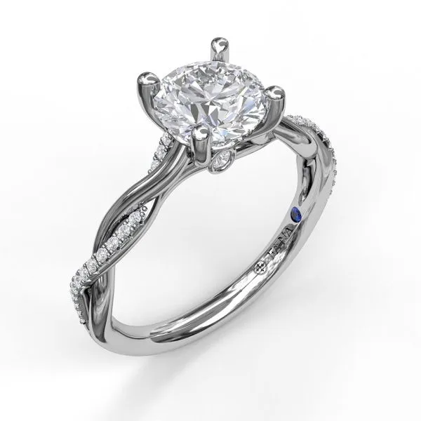 Infinity Interwoven  Engagement Ring J. Thomas Jewelers Rochester Hills, MI