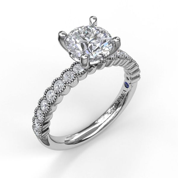 Vintage Flair Diamond Engagement Ring J. Thomas Jewelers Rochester Hills, MI