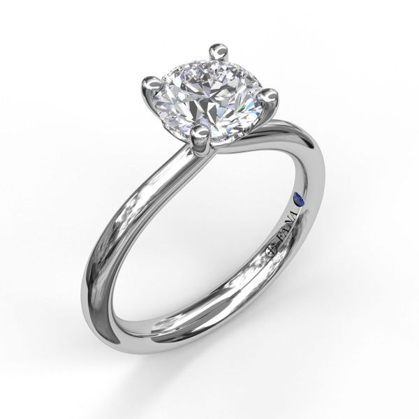 White Gold Solitaire J. Thomas Jewelers Rochester Hills, MI