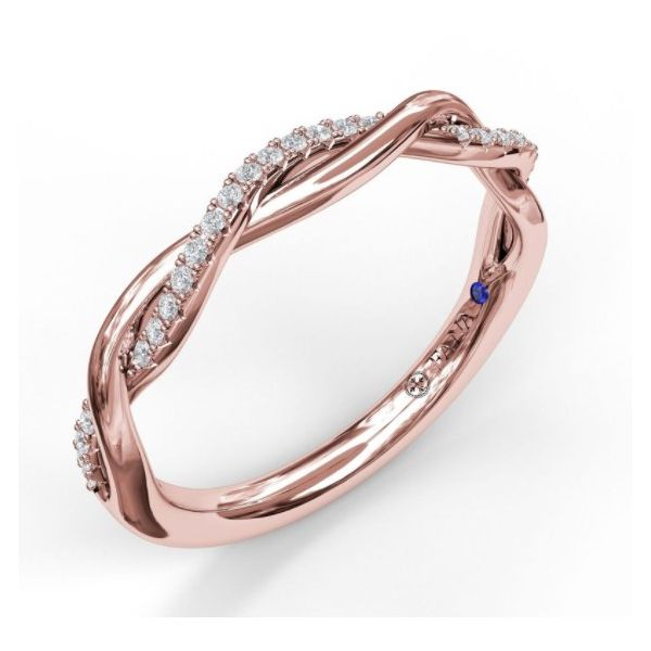 Rose Gold Twist Ring J. Thomas Jewelers Rochester Hills, MI