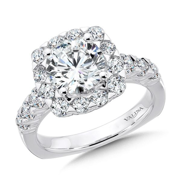 Cushion Halo Ring 1.37Tw J. Thomas Jewelers Rochester Hills, MI