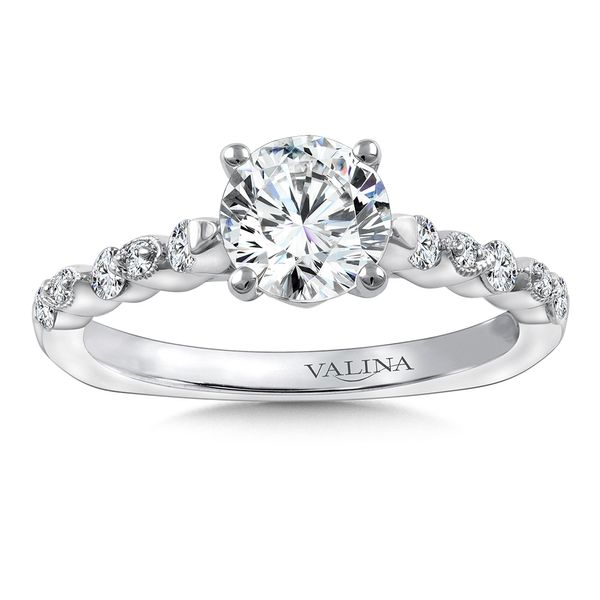 Milgrain Diamond Engagement Ring J. Thomas Jewelers Rochester Hills, MI