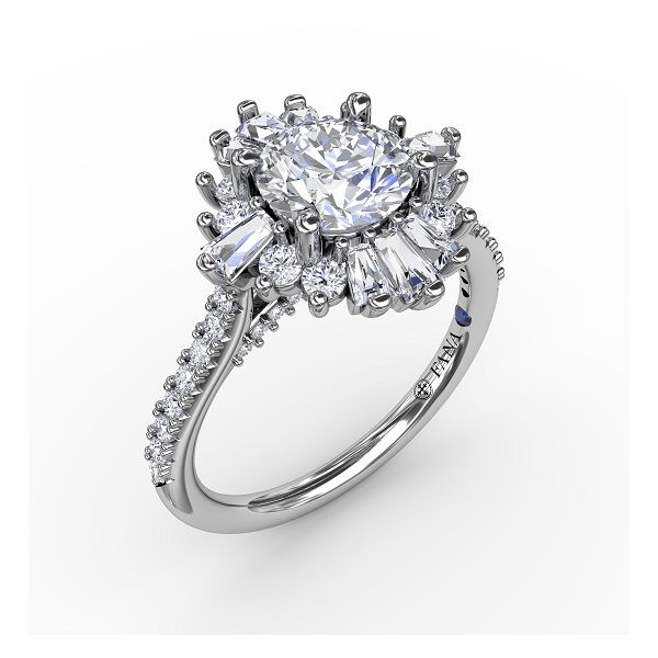 Fana Starburst Baguette And Round Diamond Ring J. Thomas Jewelers Rochester Hills, MI