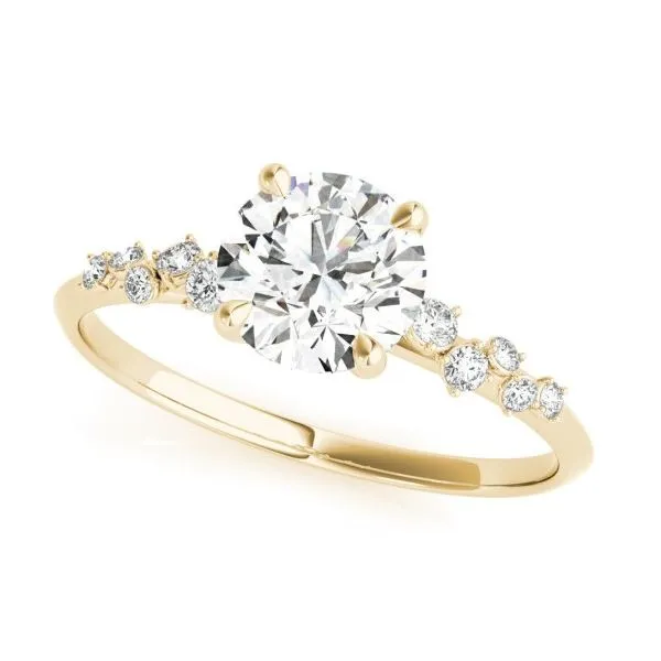 Scatterd Diamond Engagement Ring J. Thomas Jewelers Rochester Hills, MI