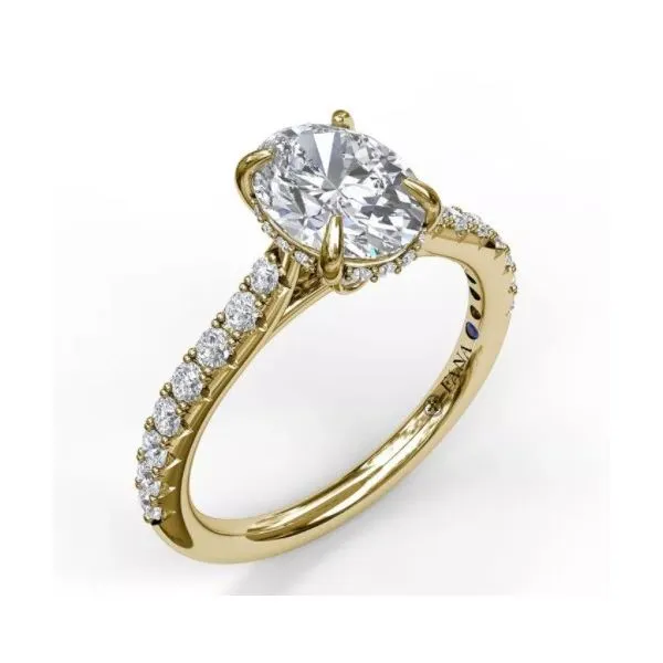 Fana Hidden Halo Ring J. Thomas Jewelers Rochester Hills, MI