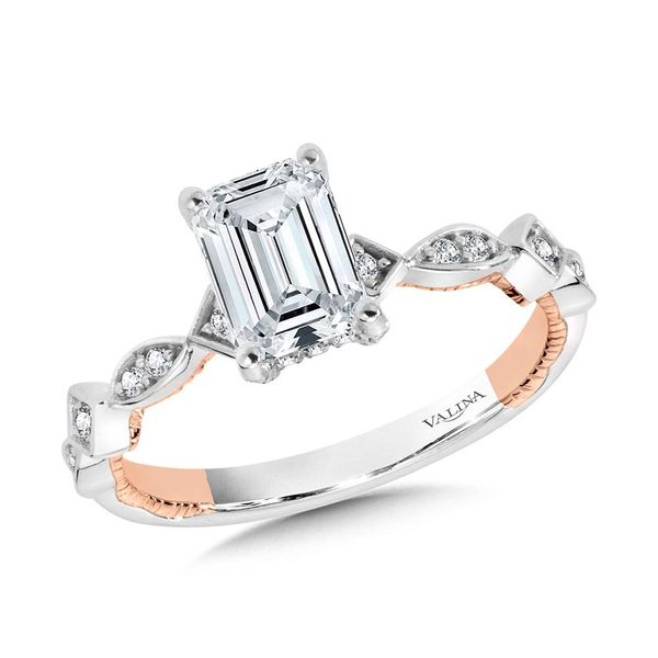 1.50 Carat Emerald Diamond Engagement RIng J. Thomas Jewelers Rochester Hills, MI