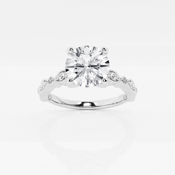 Marquise and Round Diamonds J. Thomas Jewelers Rochester Hills, MI