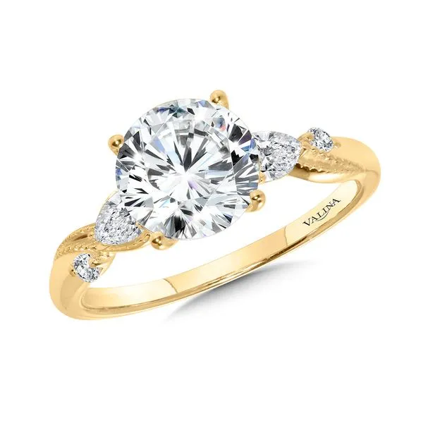 Milgrain 2.00 Carat Semi-Mount J. Thomas Jewelers Rochester Hills, MI