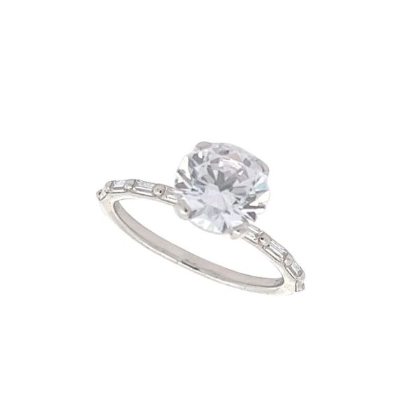 Baguette Semi-Mount J. Thomas Jewelers Rochester Hills, MI