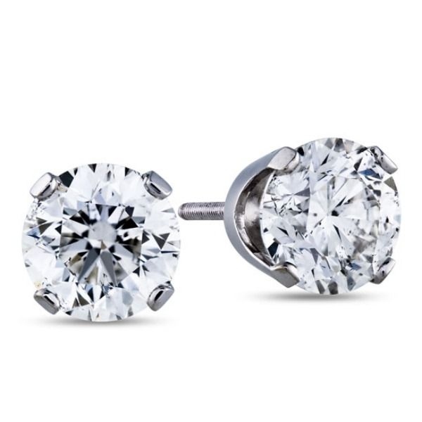 1.32 Carat Lab Grown Diamond Ear Studs J. Thomas Jewelers Rochester Hills, MI