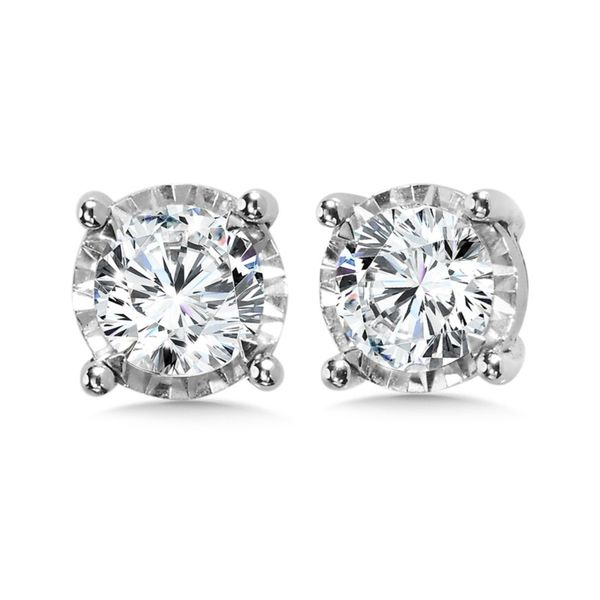 0.25Tw Diamond Star Earrings J. Thomas Jewelers Rochester Hills, MI