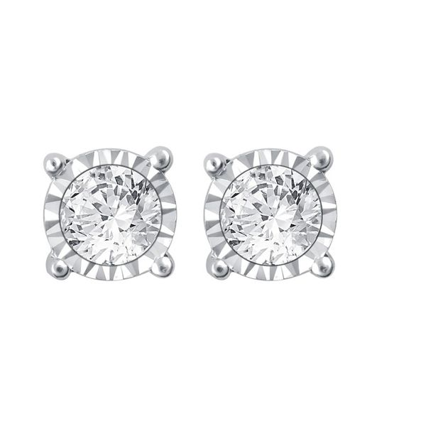 1.00Tw Miracle Plate Diamond Earrings J. Thomas Jewelers Rochester Hills, MI