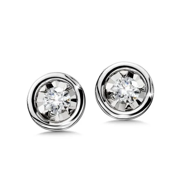 0.14 Carat Diamond Earrings J. Thomas Jewelers Rochester Hills, MI