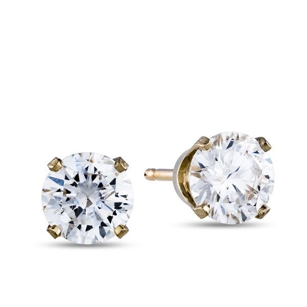 3.02 Carat Natural Diamond Studs J. Thomas Jewelers Rochester Hills, MI