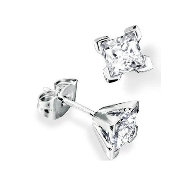 1.00Tw Laboraroty Princess Studs J. Thomas Jewelers Rochester Hills, MI