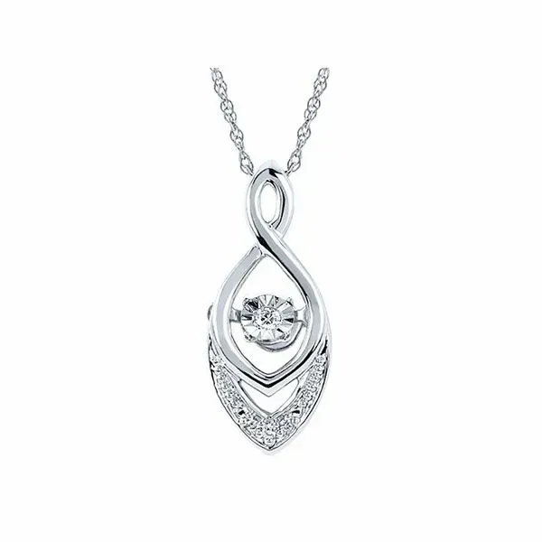 Shimmering DiamondsÂ® Pendant and Earring Set Image 2 J. Thomas Jewelers Rochester Hills, MI