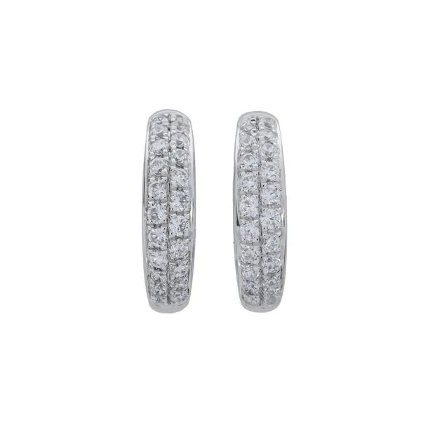 0.49 Tw Diamond Hoops J. Thomas Jewelers Rochester Hills, MI