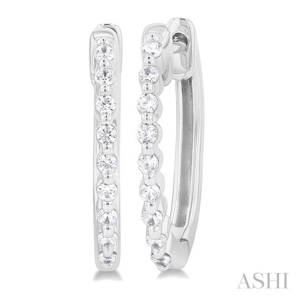 Diamond Hoop Earrings J. Thomas Jewelers Rochester Hills, MI