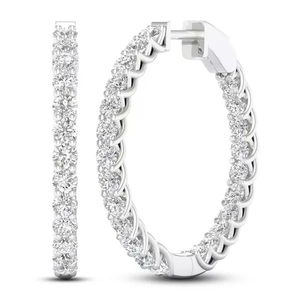 2.00 Carat Inside Out Hoops J. Thomas Jewelers Rochester Hills, MI