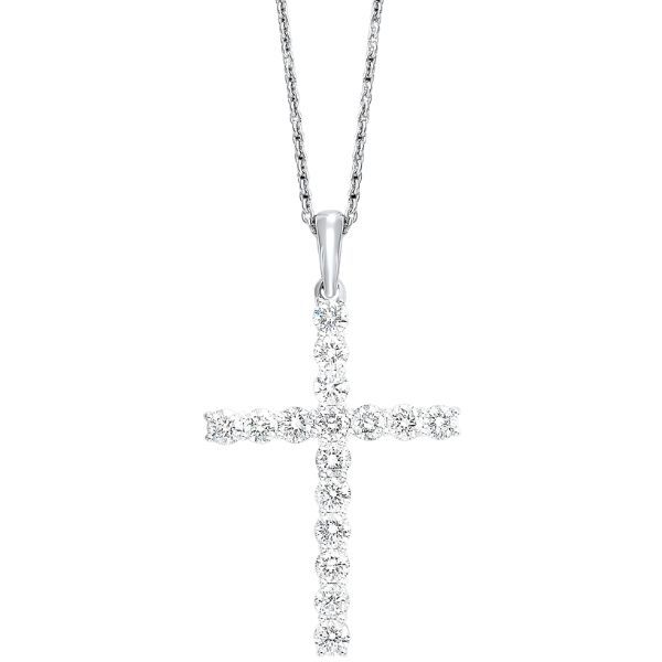 Lab Created Diamond Cross J. Thomas Jewelers Rochester Hills, MI