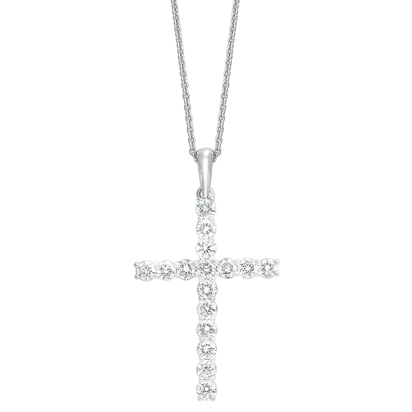 Lab Created Diamond Cross J. Thomas Jewelers Rochester Hills, MI