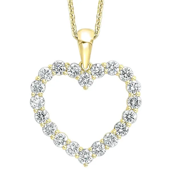 Lab Created Diamond Heart J. Thomas Jewelers Rochester Hills, MI