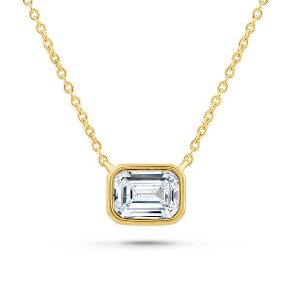 Lab Grown Diamond Pendant Necklace J. Thomas Jewelers Rochester Hills, MI