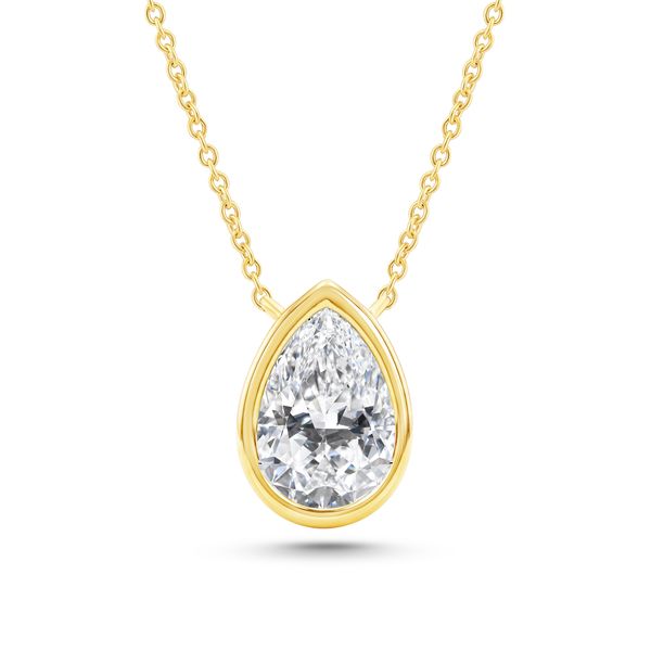 Lab Grown Diamond Pendant Necklace J. Thomas Jewelers Rochester Hills, MI
